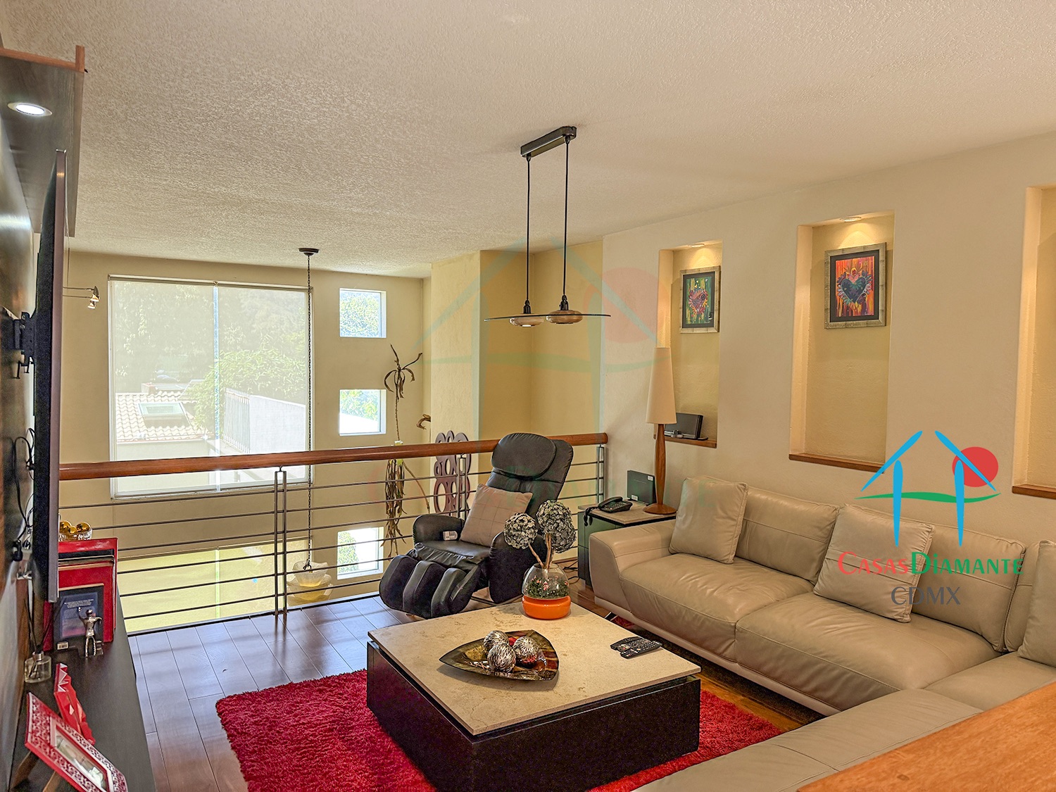 Las Aguilas Casa Iliada F - Sala de TV 1 Las Aguilas Casa Iliada F - Sala de TV 1